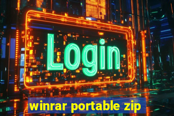 winrar portable zip